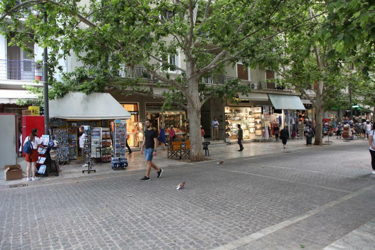 Stylish Studio Below The Acropolis Atenas Exterior foto